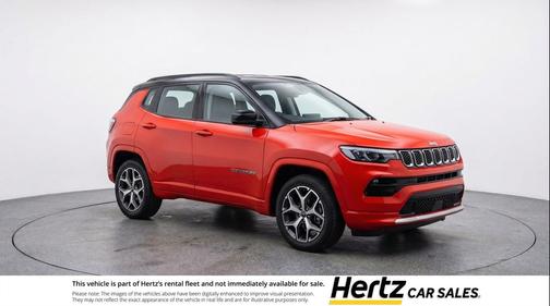 Red Hot Pearlcoat 2025 Jeep Compass Limited