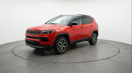 Red Hot Pearlcoat 2025 Jeep Compass Limited