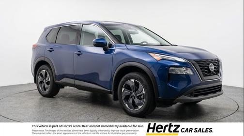 Deep Ocean Blue Pearl 2025 Nissan Rogue SV