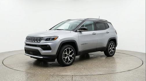 Silver Zynith Metallic Clearcoat 2025 Jeep Compass Limited