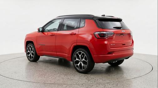 Red Hot Pearlcoat 2025 Jeep Compass Limited