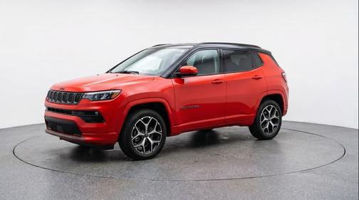 Red Hot Pearlcoat 2025 Jeep Compass Limited