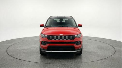 Red Hot Pearlcoat 2025 Jeep Compass Limited
