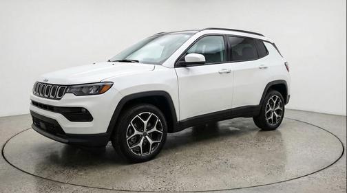 Bright White Clearcoat 2025 Jeep Compass Limited