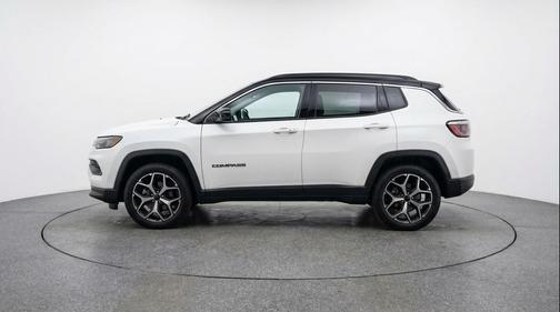 Bright White Clearcoat 2025 Jeep Compass Limited