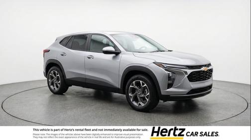 Sterling Gray Metallic 2025 Chevrolet Trax LT