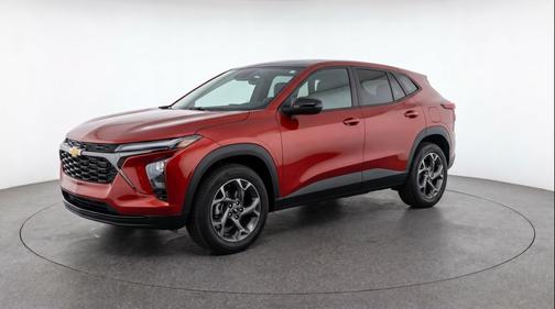 Crimson Metallic 2025 Chevrolet Trax LT