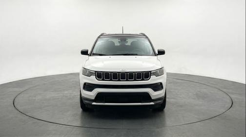 Bright White Clearcoat 2025 Jeep Compass Limited