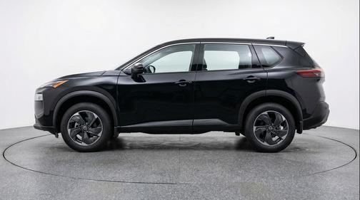 Super Black 2025 Nissan Rogue SV