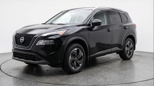 Super Black 2025 Nissan Rogue SV