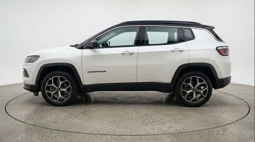 Bright White Clearcoat 2025 Jeep Compass Limited