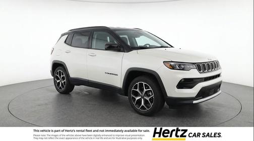 Bright White Clearcoat 2025 Jeep Compass Limited