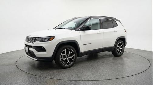 Bright White Clearcoat 2025 Jeep Compass Limited