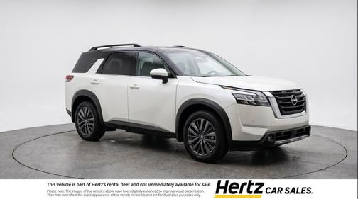 Everest White Pearl Tricoat 2025 Nissan Pathfinder SV FWD
