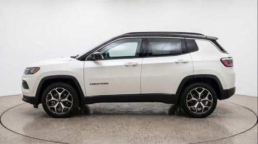 Bright White Clearcoat 2025 Jeep Compass Limited