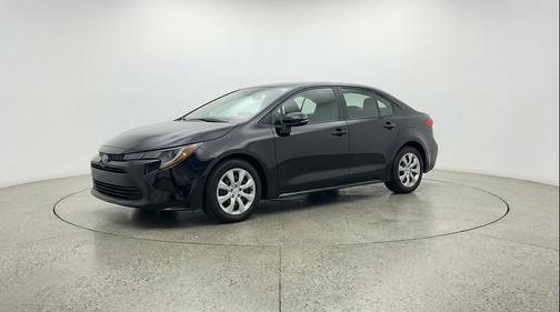 Midnight Black Metallic 2025 Toyota Corolla LE