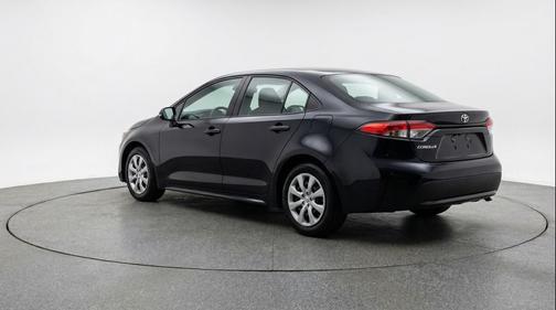 Midnight Black Metallic 2025 Toyota Corolla LE
