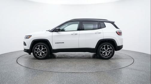 Bright White Clearcoat 2025 Jeep Compass Limited