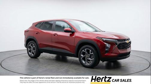 Crimson Metallic 2025 Chevrolet Trax LT