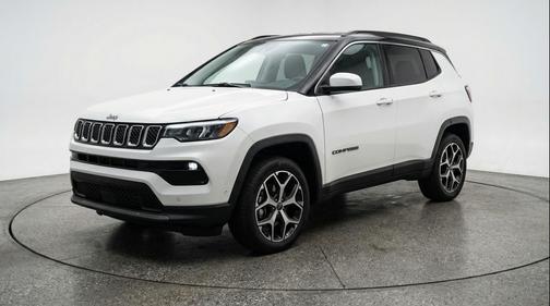 Bright White Clearcoat 2025 Jeep Compass Limited