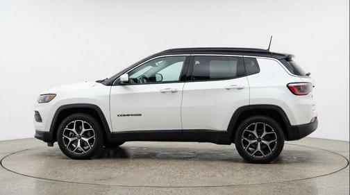 Bright White Clearcoat 2025 Jeep Compass Limited