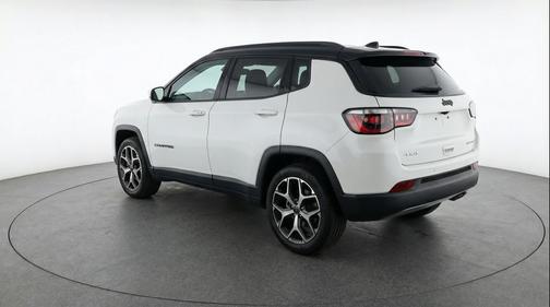 Bright White Clearcoat 2025 Jeep Compass Limited