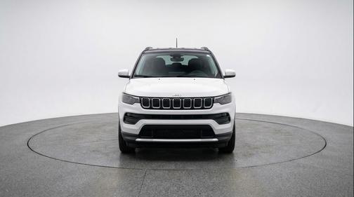 Bright White Clearcoat 2025 Jeep Compass Limited