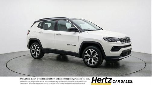 Bright White Clearcoat 2025 Jeep Compass Limited