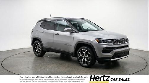 Silver Zynith Metallic Clearcoat 2025 Jeep Compass Limited