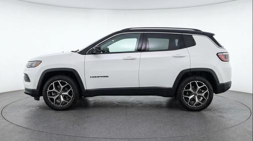 Bright White Clearcoat 2025 Jeep Compass Limited