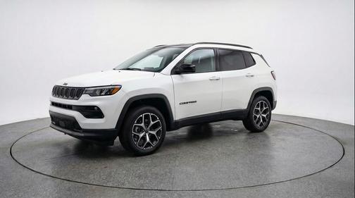 Bright White Clearcoat 2025 Jeep Compass Limited