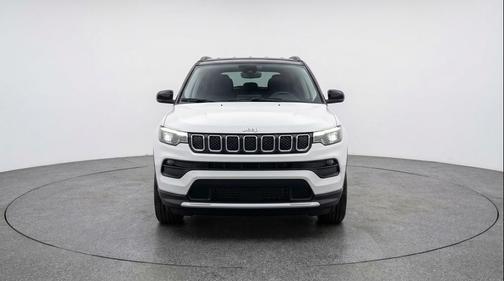 Bright White Clearcoat 2025 Jeep Compass Limited