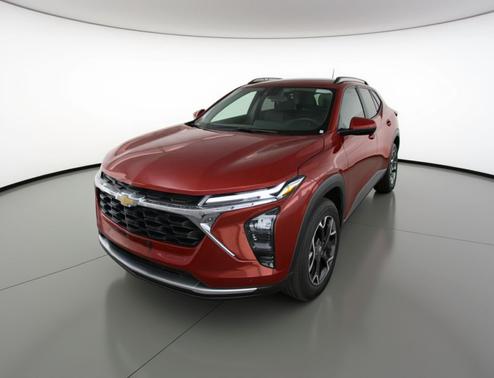 Crimson Metallic 2025 Chevrolet Trax LT