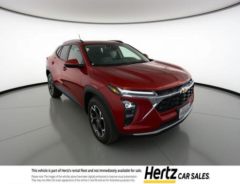 Crimson Metallic 2025 Chevrolet Trax LT