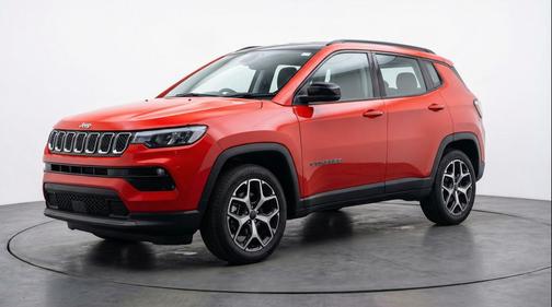 Red Hot Pearlcoat 2025 Jeep Compass Limited