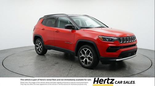 Red Hot Pearlcoat 2025 Jeep Compass Limited