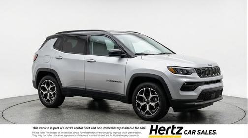 Silver Zynith Metallic Clearcoat 2025 Jeep Compass Limited