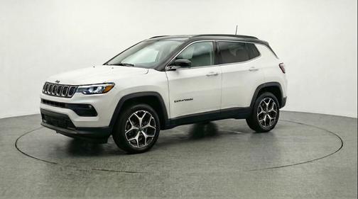 Bright White Clearcoat 2025 Jeep Compass Limited