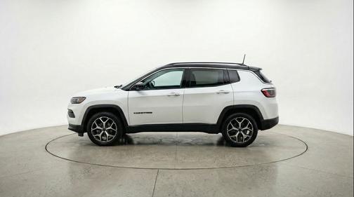 Bright White Clearcoat 2025 Jeep Compass Limited