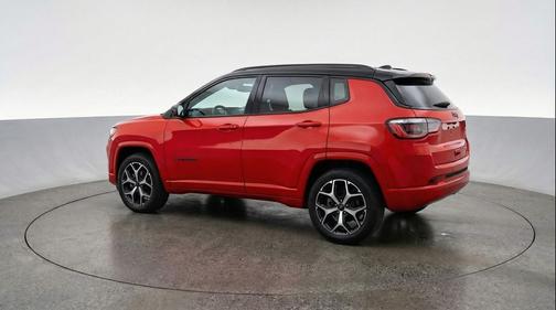Red Hot Pearlcoat 2025 Jeep Compass Limited