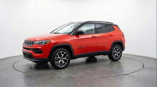 Red Hot Pearlcoat 2025 Jeep Compass Limited