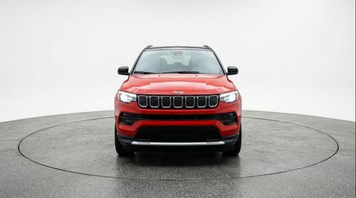 Red Hot Pearlcoat 2025 Jeep Compass Limited