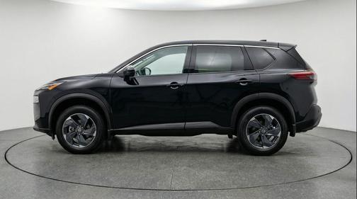 Super Black 2025 Nissan Rogue SV
