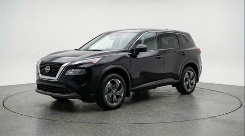 Super Black 2025 Nissan Rogue SV