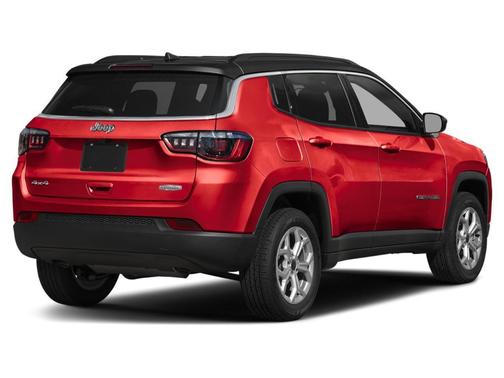 Red Hot Pearlcoat 2025 Jeep Compass Latitude