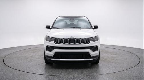 Bright White Clearcoat 2025 Jeep Compass Limited