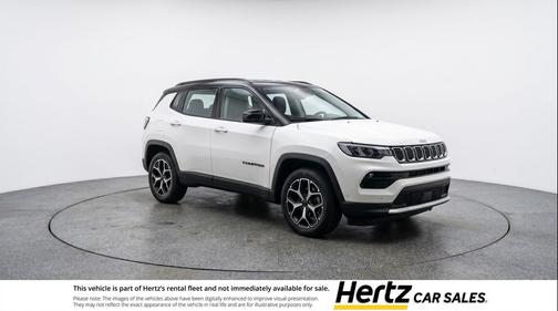 Bright White Clearcoat 2025 Jeep Compass Limited