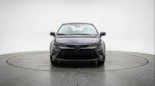 Midnight Black Metallic 2025 Toyota Corolla LE