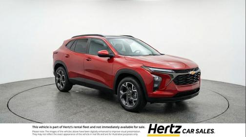 Crimson Metallic 2025 Chevrolet Trax LT