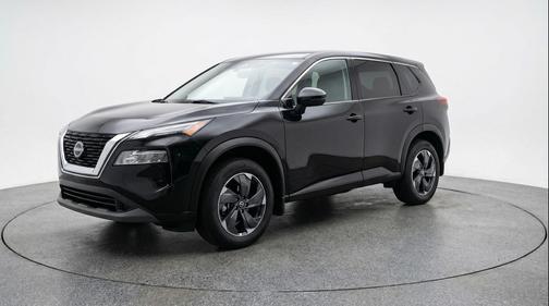 Super Black 2025 Nissan Rogue SV